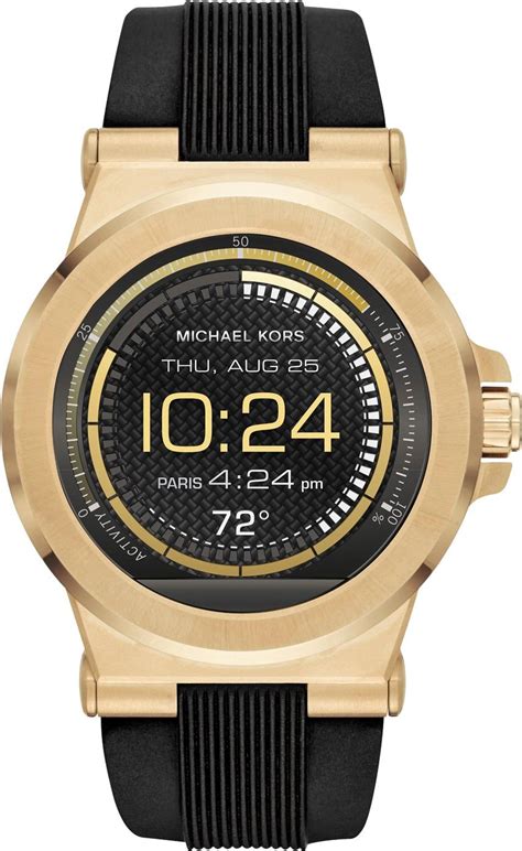 michael kors dylan smartwatch bands|Michael Kors oversized boyfriend watch.